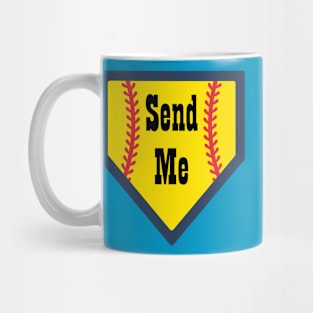 Send Me Home Softball Mug